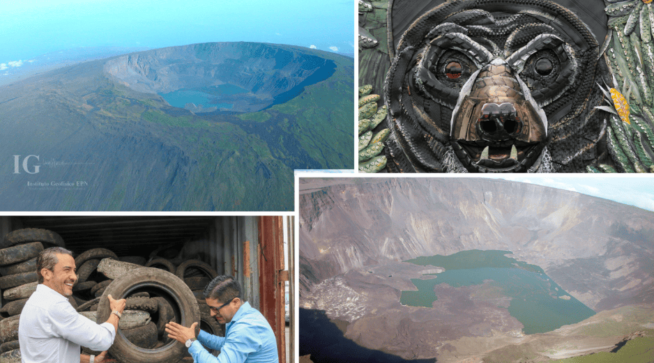 La cantidad de llantas retiradas equivalen a 