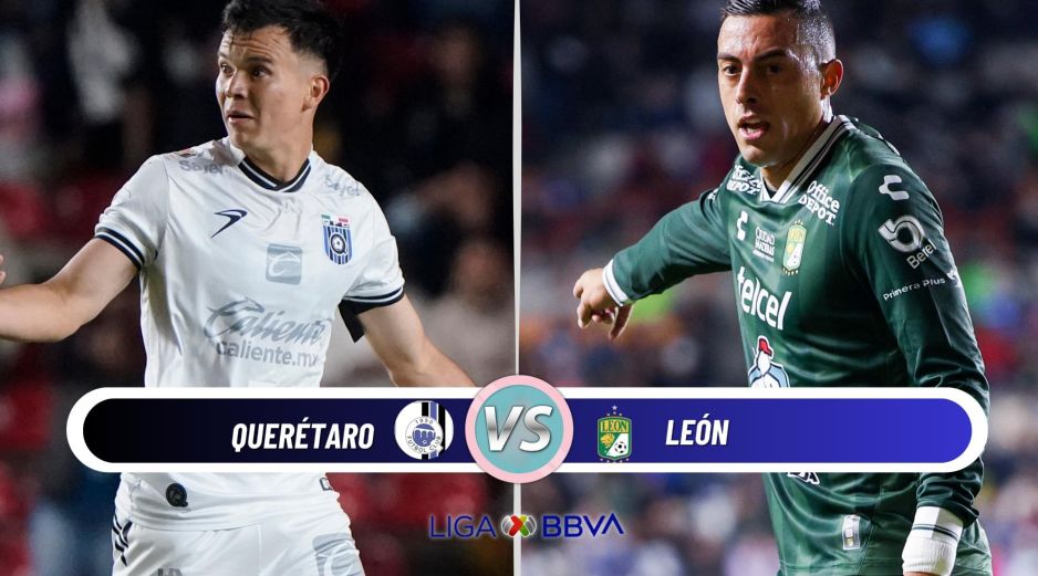 Querétaro y León se enfrentan en la Jornada 5 del Clausura 2026 en el Estadio La Corregidora. ESPECIAL / IMAGO7 y CANVA