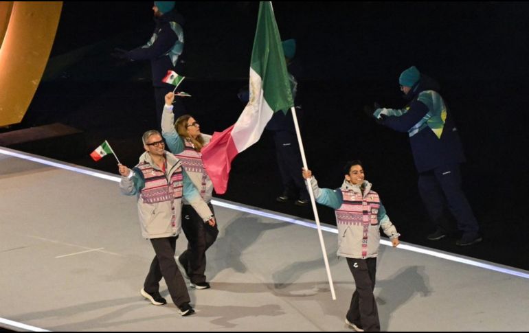 La delegación mexicana presente en Milano-Cortina 2026. ESPECIAL / EL INFORMADOR