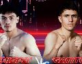 "Chispa" Medina vs. "Gatito" Curiel, la pelea de esta noche por Box Azteca. X/BoxAzteca7