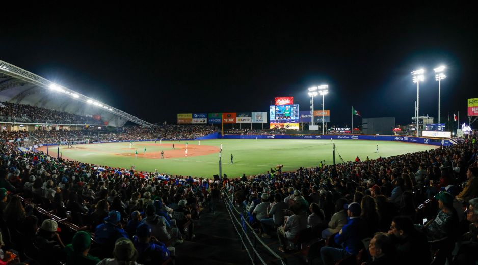 El estadio Panamericano estuvo lleno en la noche de consagración de los Charros. CORTESÍA/Charros de Jalisco