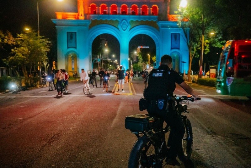 &nbsp;Se llevaron a cabo actividades como conciertos, videomapping y la Vía RecreActiva nocturna. ESPECIAL / Ayuntamiento de Guadalajara