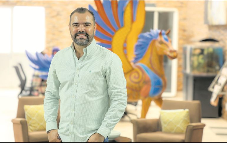 Gerardo Quirino Velázquez, alcalde de Tlajomulco, impulsa el rescate de vivienda abandonada y obras viales para fortalecer la conectividad del Sur de la metrópoli. EL INFORMADOR/ A. Navarro