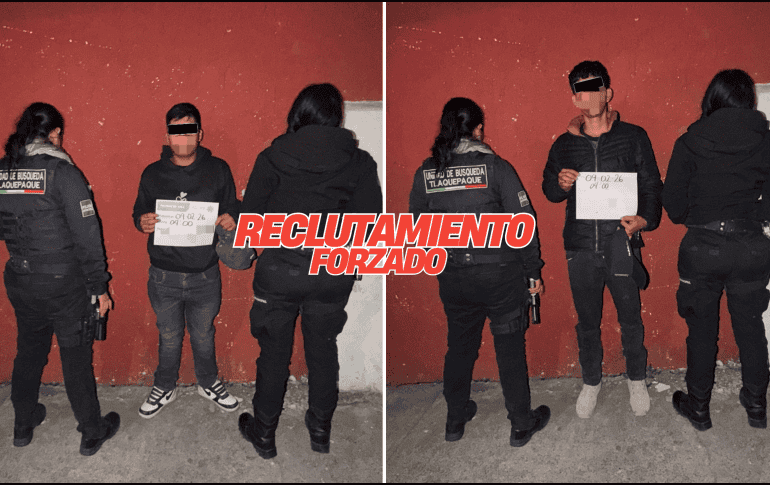 Los adolescentes, uno originario de Tepic, Nayarit, y otro del Estado de Guerrero, relataron haber sido contactados a través de redes sociales mientras radicaban en Puerto Vallarta. ESPECIAL