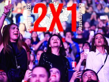 Todos estos conciertos en Guadalajara se encuentran al 2x1 en Ticketmaster por el Concert Week. EL INFORMADOR / ARCHIVO