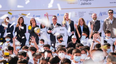 El programa, escuela de futbol, combina la práctica de este deporte con una metodología educativa de impacto social. CORTESÍA