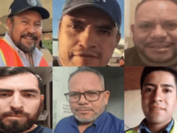 A través de las redes sociales, sus familiares y la Cámara Minera de México dieron a conocer las identidades de los cinco trabajadores de la mina. ESPECIAL
