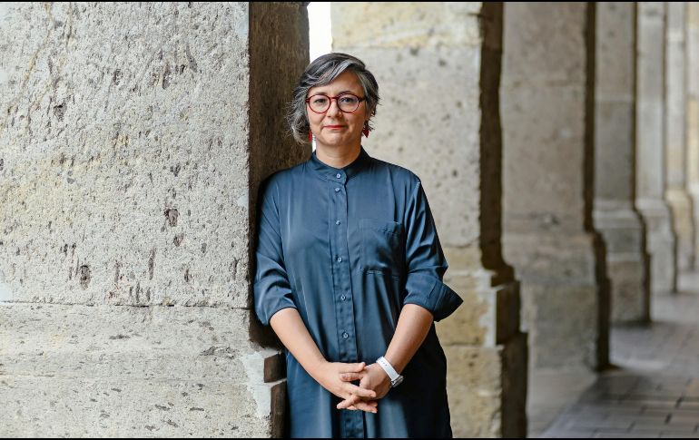 La directora del Museo Cabañas, Susana Chávez Brandon, cumplió seis años al frente del recinto. CORTESÍA