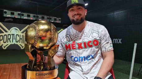 Julián Ornelas buscará aprovechar el torneo para despertar el interés de organizaciones de la MLB. SUN/L. Vázquez
