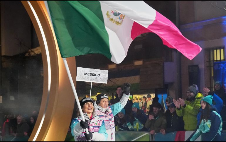 Sarah Schleper hará historia al competir con su hijo, también mexicano, Lasse Gaxiola, aunque él lo hará en la rama varonil. AP / M. Apawu