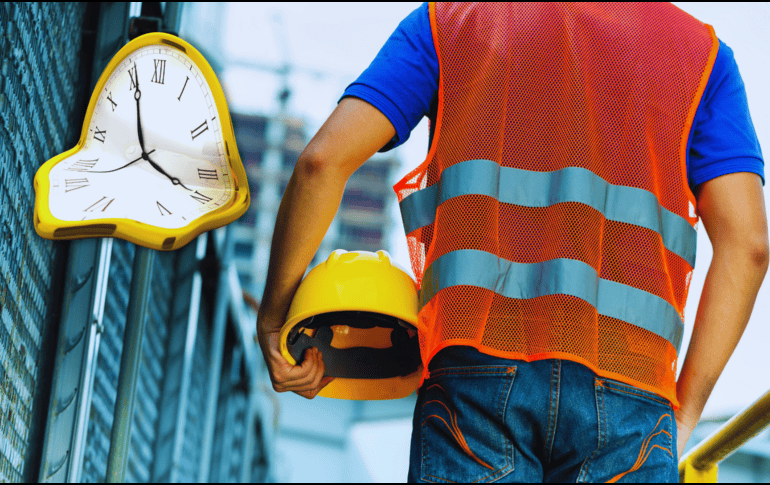 Aseguran que los argumentos que se expresan para reducir la jornada de trabajo se desvanecen con las horas extras. ESPECIAL / CANVA