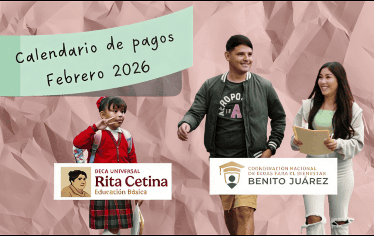 El pago de febrero 2026 de la Beca Rita Cetina y Benito Juárez corresponde al del primer bimestre del año. EL INFORMADOR / ARCHIVO / SUN / ARCHIVO