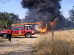 Una explosión presuntamente causada por el almacenamiento de combustible ilegal movilizó a los cuerpos de seguridad y rescate en la comunidad de Sayula Pueblo, en el municipio de Tepetitlán, Hidalgo. ESPECIAL