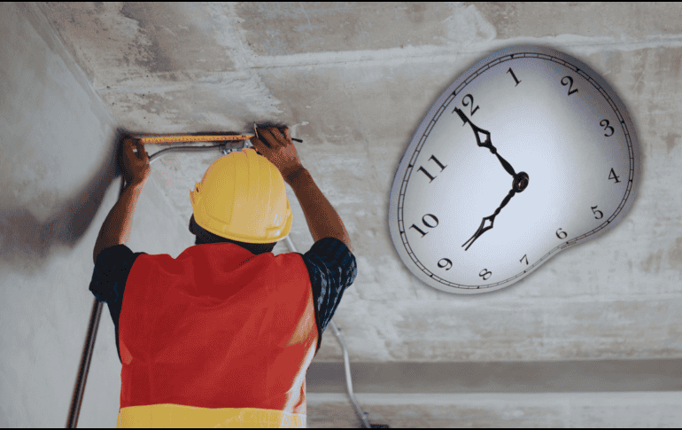 La reducción de la jornada laboral semanal de 48 a 40 horas a partir de 2027 y hasta 2030, beneficia a 13.5 millones de trabajadores, pero es criticada. ESPECIAL / CANVA