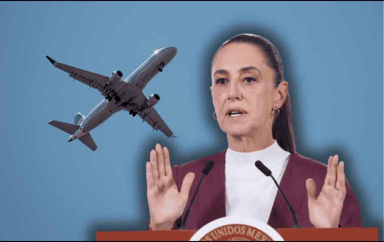 El episodio no tuvo repercusiones del lado mexicano de la frontera, “sino solamente en El Paso”, dijo la Presidenta. EFE/M. Guzmán ESPECIAL/Canva