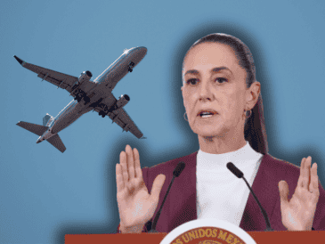 El episodio no tuvo repercusiones del lado mexicano de la frontera “sino solamente en El Paso”, dijo la Presidenta. EFE/M. Guzmán ESPECIAL/Canva