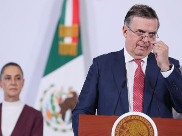 Marcelo Ebrard afirmó que ya iniciaron los trabajos conjuntos para la revisión del tratado comercial. EFE/M. Gúzman