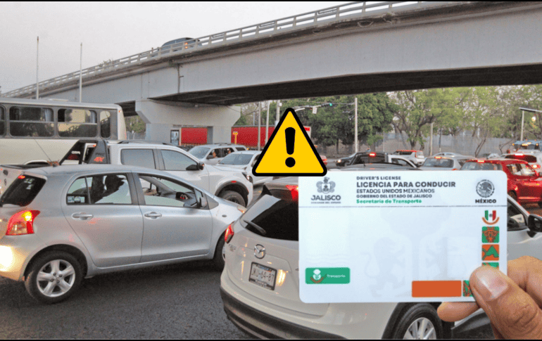 ¿De cuánto es la multa por no llevar la licencia de conducir en Jalisco? EL INFORMADOR / ARCHIVO