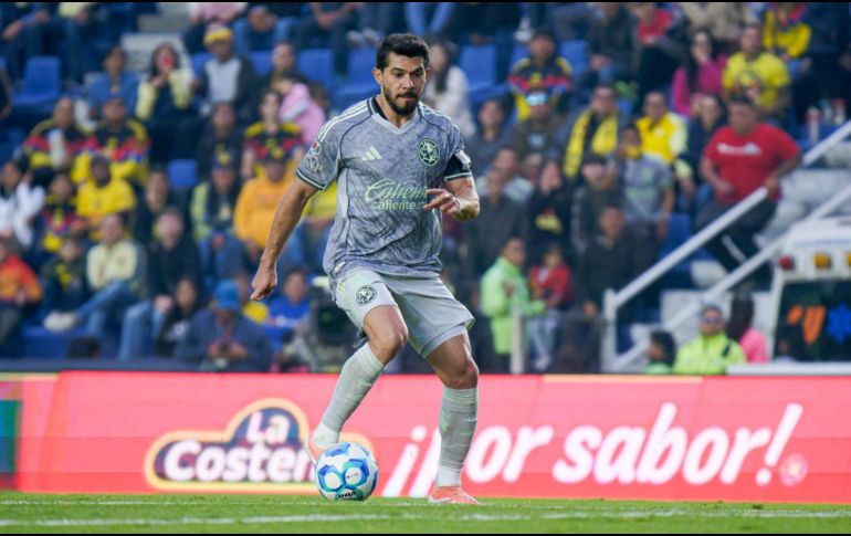 Para Henry Martín, capitán y referente azulcrema, el presente estadístico se borra al pisar la cancha. IAMGO7