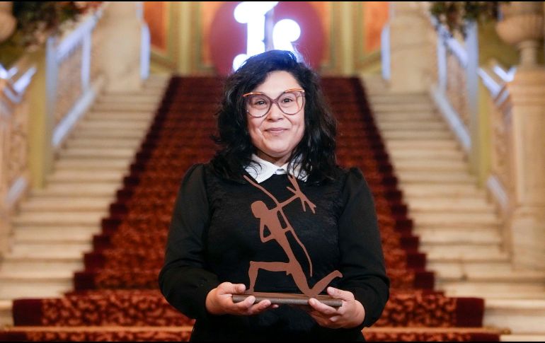 La escritora mexicana Elma Correa ha ganado este viernes el Premio Biblioteca Breve 2026. EFE /Enric Fontcuberta