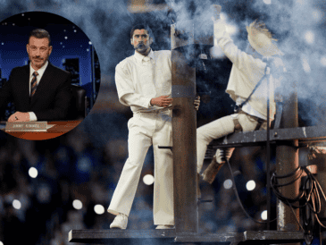 Jimmy Kimmel "trolea" a republicanos tras quejas por Bad Bunny. ESPECIAL / AP