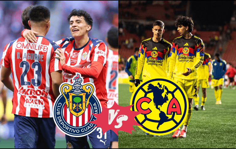 El pronóstico de la IA para el partido de la Jornada 6 entre Chivas y América en el Clásico Nacional. Imago7 / ARCHIVO