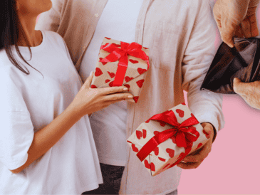 Día de San Valentín: El "materialismo afectivo" es la tendencia a relacionar la calidad o el costo de un regalo con la intensidad del afecto. ESPECIAL / CANVA