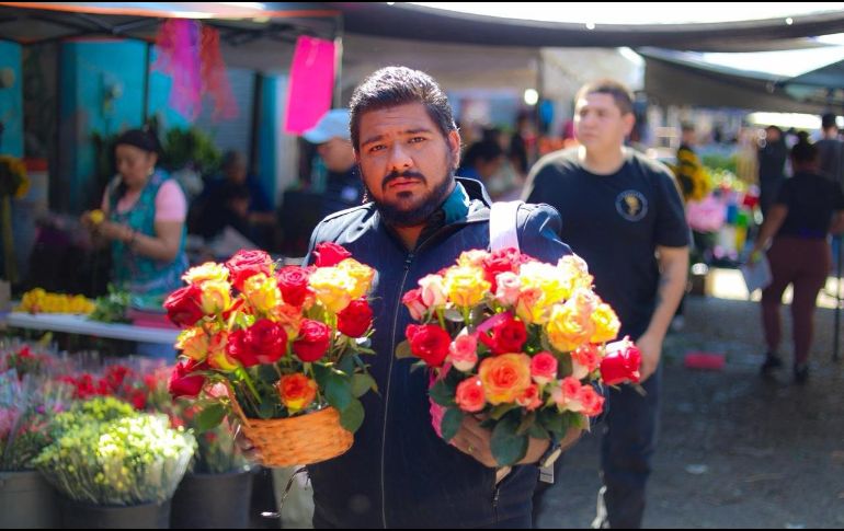 De acuerdo con la SADER Jalisco la venta de rosas crecerá hasta en 25% en el Área Metropolitana de Guadalajara. EL INFORMADOR / A. Navarro