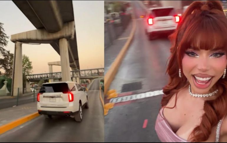 De acuerdo con la versión de Yeri Mua, los hechos ocurrieron en las inmediaciones de la caseta del Segundo Piso del Periférico Norte. INSTAGRAM/@yerimua