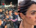 Rojo de la Vega acudió a la Fiscalía capitalina para presentar una denuncia tras los hechos registrados. X/@AlessandraRdlv/ESPECIAL