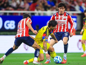 El orden táctico de las Chivas neutralizaron a las Águilas. EL INFORMADOR/J. Acosta