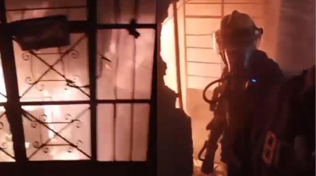 Hasta el momento, autoridades de Protección Civil y Bomberos desconocen las causas que originaron el incendio en la vivienda de Polanco. ESPECIAL / UEPCBJ