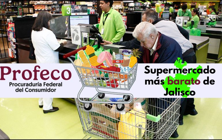 En este supermercado encuentras los precios más bajos de todo Jalisco para adquirir la Canasta Básica; se encuentra en Guadalajara. EL INFORMADOR / ARCHIVO