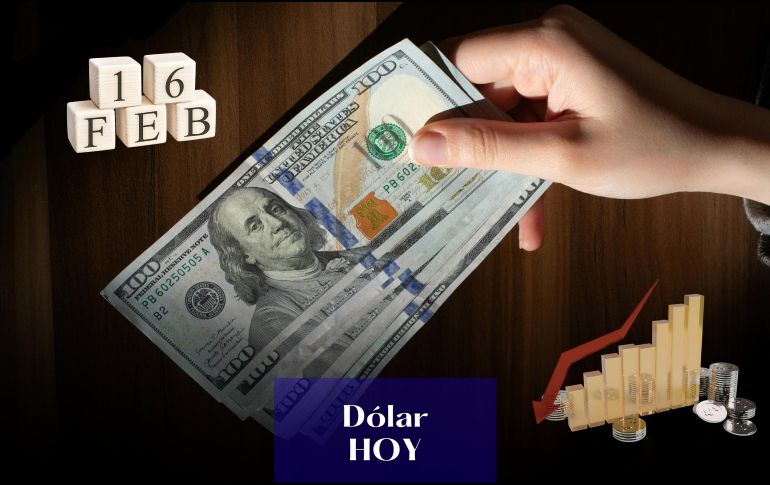 El peso mexicano cotiza cerca de los 17 por dólar al mayoreo. ESPECIAL / CANVA