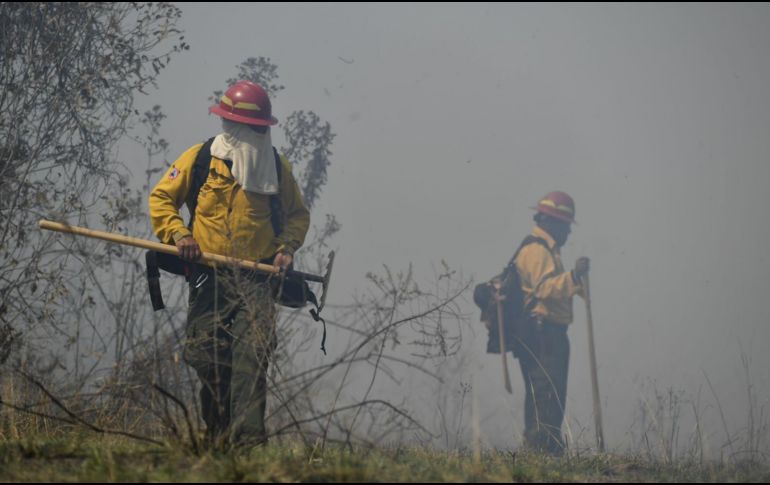 Hasta el momento se desconoce si el incendio en el vertedero de San Juan de los Lagos pudo haber sido provocado. ESPECIAL