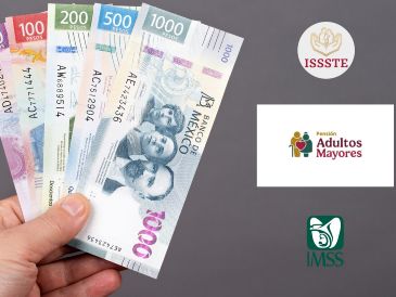 Durante marzo coincidirán dos depósitos distintos: el correspondiente al bimestre marzo-abril de la Pensión Bienestar y el pago mensual de una pensión contributiva. ESPECIAL / CANVA