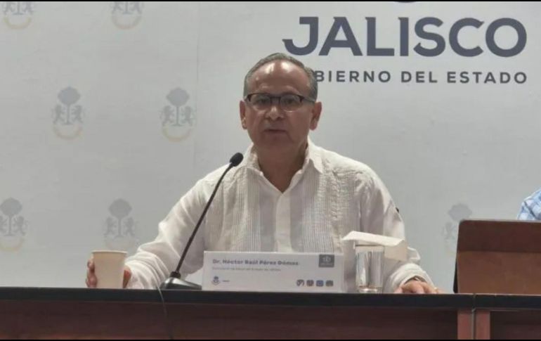 El secretario de Salud Jalisco, Héctor Raúl Pérez Gómez, asegura control total del sarampión pese a dudas del subsecretario de Salud del Gobierno Federal. EL INFORMADOR/ARCHIVO