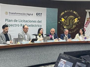 La CRT presentó en Guadalajara su plan de licitaciones de espectro para la industria. ESPECIAL