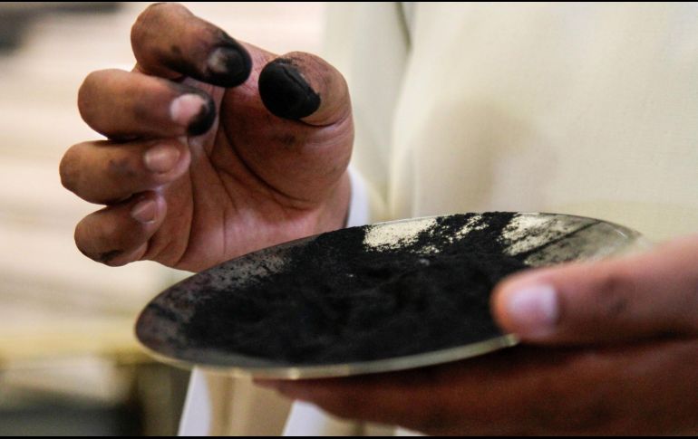 El Miércoles de Ceniza abre oficialmente la temporada de Cuaresma, un periodo que culmina con el Domingo de Resurrección. NTX/ ARCHIVO.