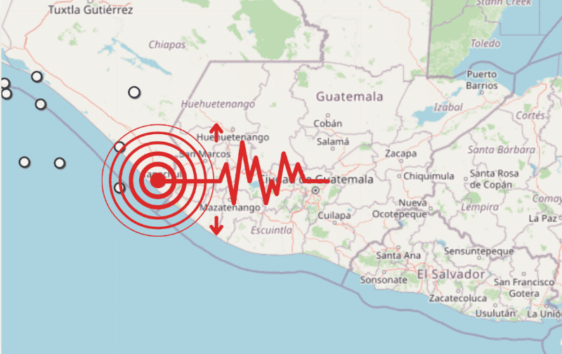 &nbsp;Sismo en Chiapas. ESPECIAL / SSN