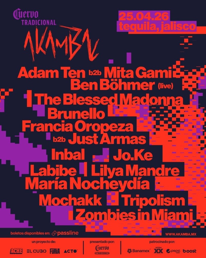 Entre agaves y atardeceres, Akamba promete una experiencia sensorial que combina ritmo, gastronomía y cultura. INSTAGRAM/@akambamx