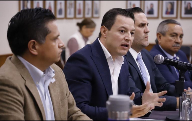 El PAN Jalisco respaldó al sector industrial en su llamado a reforzar el marco legal para impedir la infiltración criminal en el poder público y combatir la extorsión institucionalizada en el estado. CORTESÍA.