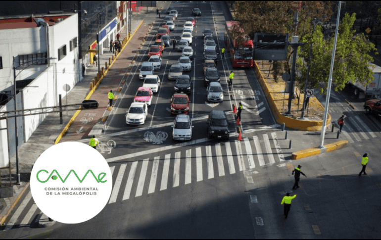 La mejora en la calidad del aire se debe al desplazamiento del sistema de alta presión, cuyo centro se ubicó hoy sobre el estado de Jalisco. ESPECIAL