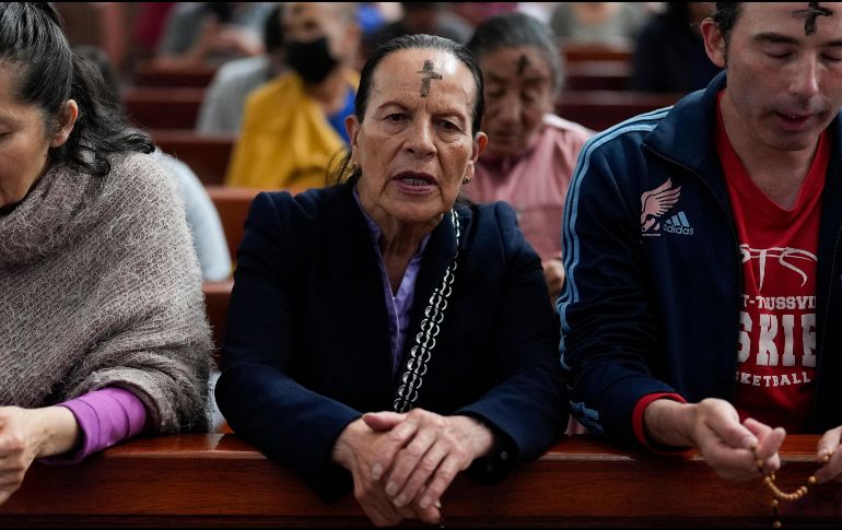 La ceniza es un gesto público de penitencia, parte de la preparación espiritual para celebrar la resurrección de Jesucristo en la Pascua. AP/F. Vergara