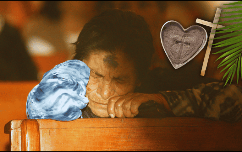 El Miércoles de Ceniza se determina contando hacia atrás 40 días desde Pascua, sin incluir los domingos. EL INFORMADOR / ARCHIVO