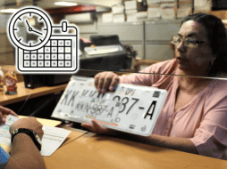 El canje de placas es un trámite obligatorio para todos aquellos vehículos cuyas láminas tienen los diseños 