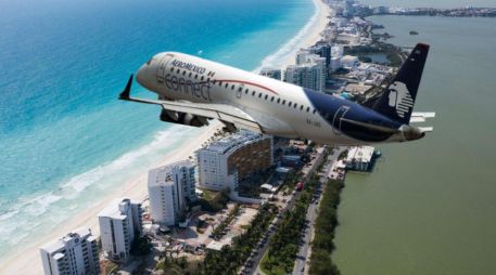 Aeroméxico dio a conocer en su portal oficial una serie de promociones con tarifas competitivas en rutas nacionales e internacionales. AFP/ARCHIVO