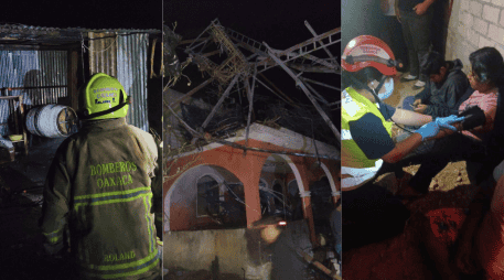 De acuerdo con el Gobierno de Oaxaca, el siniestro ocurrió en un polvorín ubicado en la calle Los Pinos, en San Miguel, Guelache. X / @SSPC_GobOax