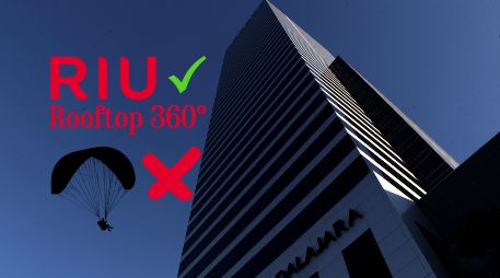 La terraza del rascacielos más grande de Guadalajara ha reabierto tras el incidente con el paracaidista. EL INFORMADOR / ARCHIVO