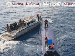 En lo que va de la última semana, las operaciones marítimas habrían permitido asegurar cerca de diez toneladas de esta droga. X / @OHarfuch